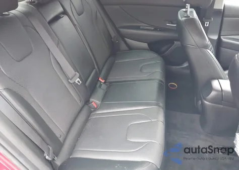 2022 Hyundai Elantra Hybrid Limited из США, поврежденный, VIN KMHLN4AJ3NU015536